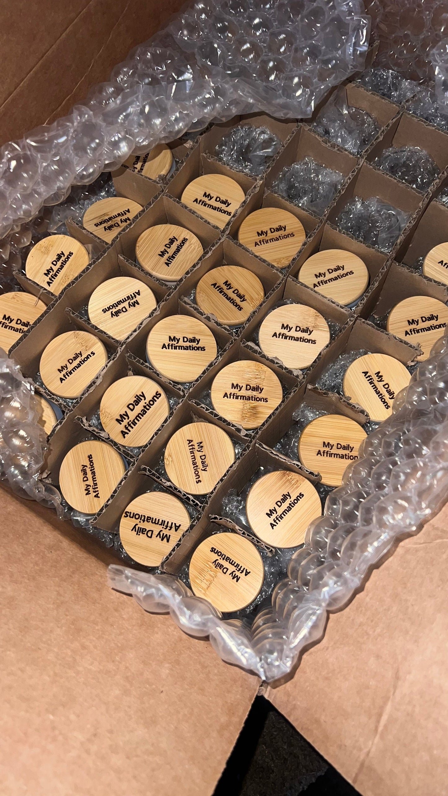 Customizable Daily Affirmation Tokens Set