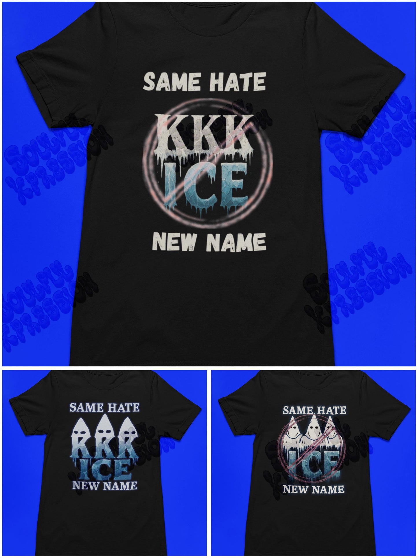 Same Hate, New Name Protest T-Shirt – Anti-ICE Message Tee | Unisex Gildan Graphic Activist Shirt